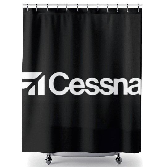 Cessna aircraft Shower Curtains