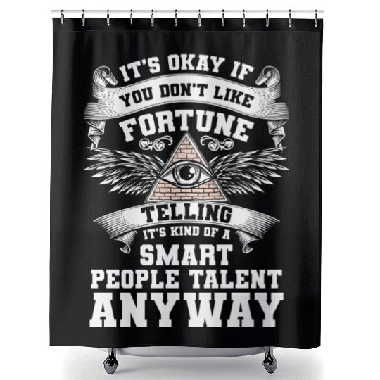 Crystal Ball Future Magic Zodiac Signs Shower Curtains