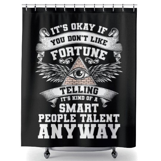 Crystal Ball Future Magic Zodiac Signs Shower Curtains