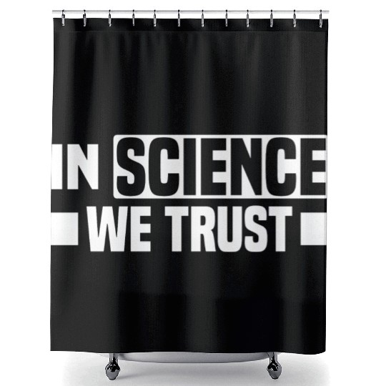 Atheism sayings | Faith atheists gift ideas Shower Curtains