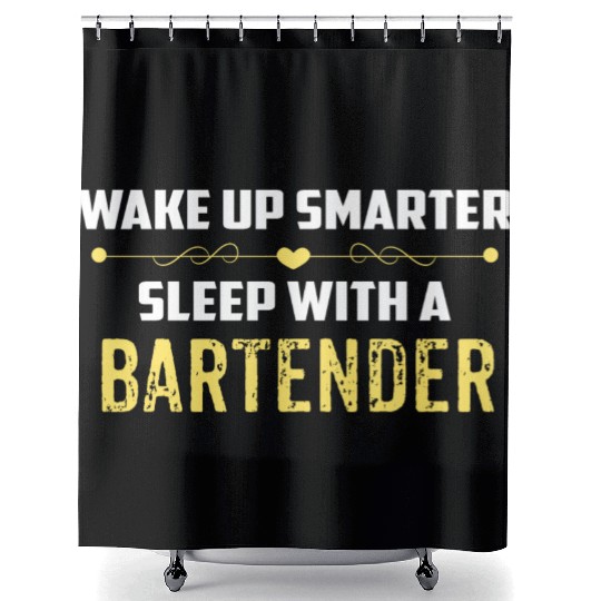 Wake Up Smarter Sleep With A BARTENDER Shower Curtains
