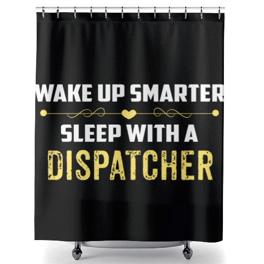 Wake Up Smarter Sleep With A DISPATCHER Shower Curtains