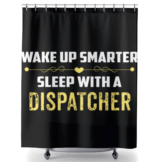 Wake Up Smarter Sleep With A DISPATCHER Shower Curtains
