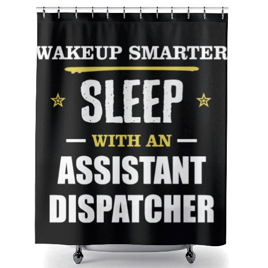Wakeup Smarter Sleep WIth Assistant Dispatcher Shower Curtains