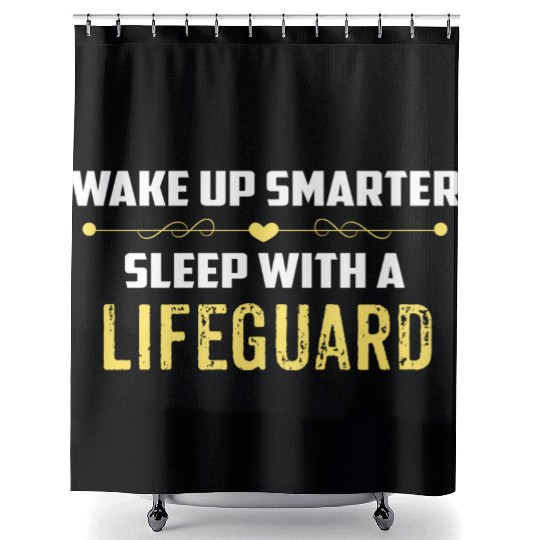 Wake Up Smarter Sleep With A LIFEGUARD Shower Curtains