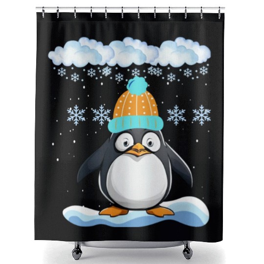 Winter Needs Warmth Shower Curtains