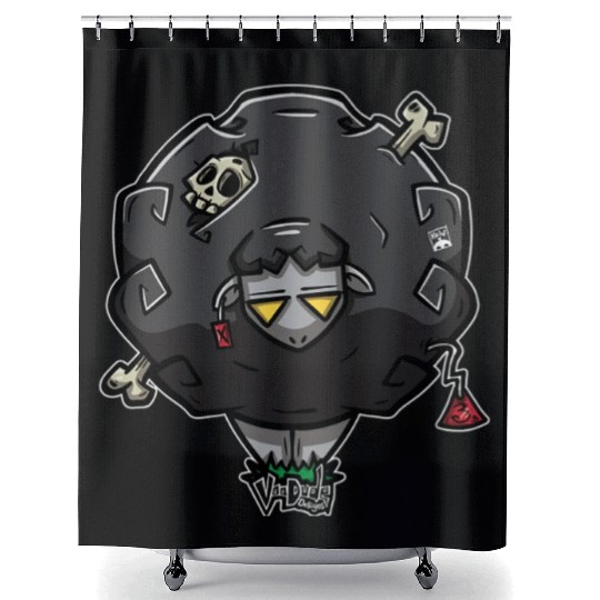 Black Sheep Shower Curtains