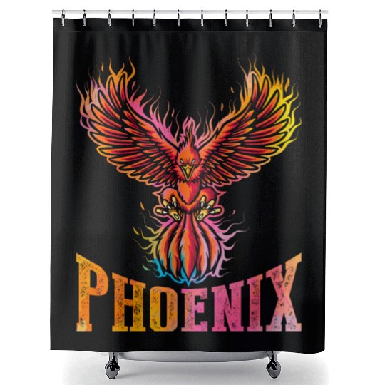 Phoenix Shower Curtains