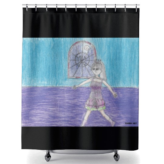 Dance of the Sugar Plum Fairy Nutcracker Scene Shower Curtains