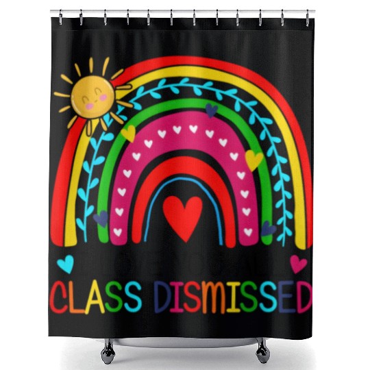 I Love You All Class Dismissed Teacher For Shower Curtains