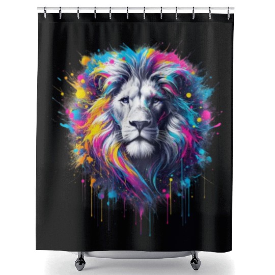 Sovereign Spectrum The Lion s Majesty Shower Curtains