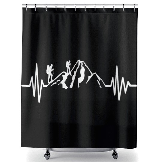 Hiking | Mountaineer | Wanderlust | Climbing Shower Curtains