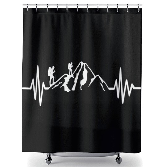 Hiking | Mountaineer | Wanderlust | Climbing Shower Curtains