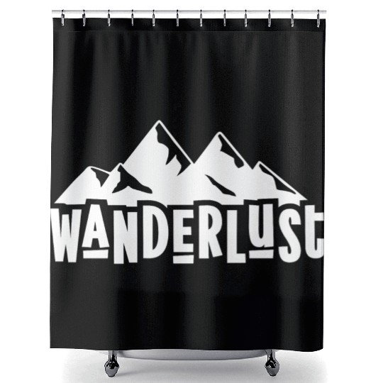 Hiking | Mountaineer | Wanderlust | Climbing Shower Curtains