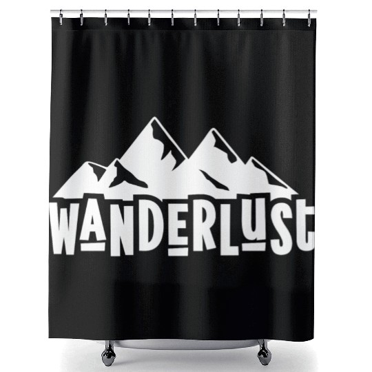 Hiking | Mountaineer | Wanderlust | Climbing Shower Curtains