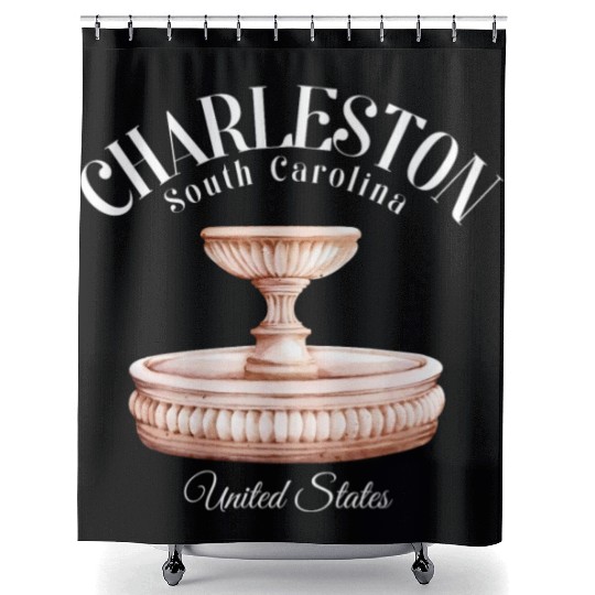 Charleston South Carolina Shower Curtains