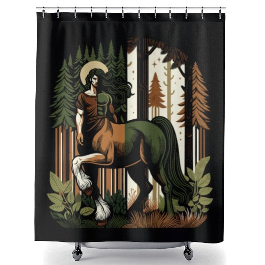 Centaur Mythical Creature Greek Mythology Shower Curtains
