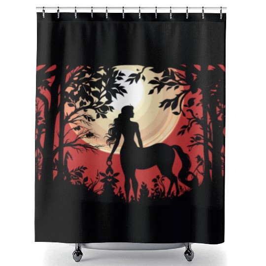 Centaur Mythical Creature Greek Mythology Shower Curtains