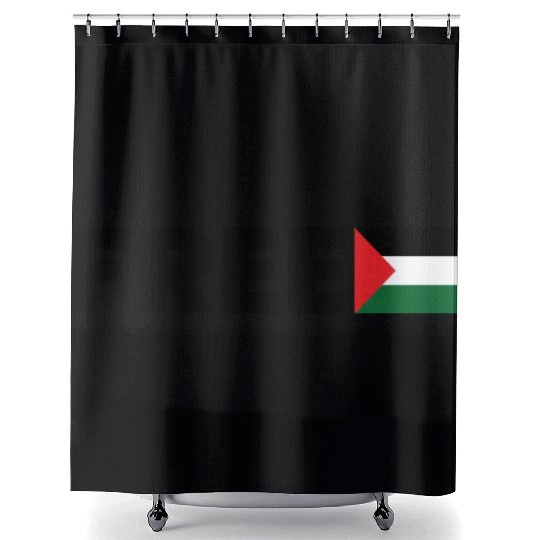 Free Palestine Shower Curtains