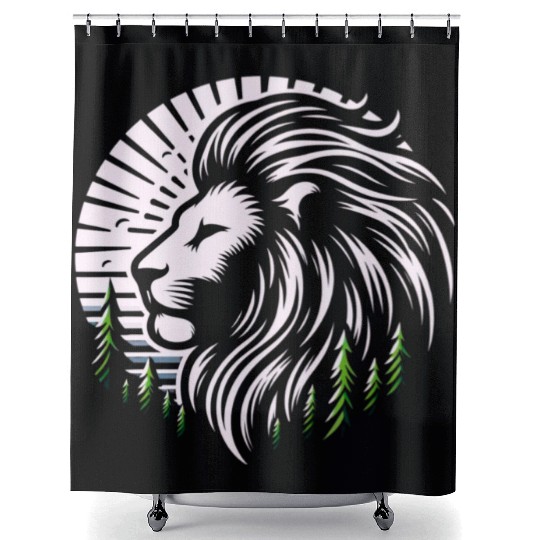 THE LION KING Shower Curtains