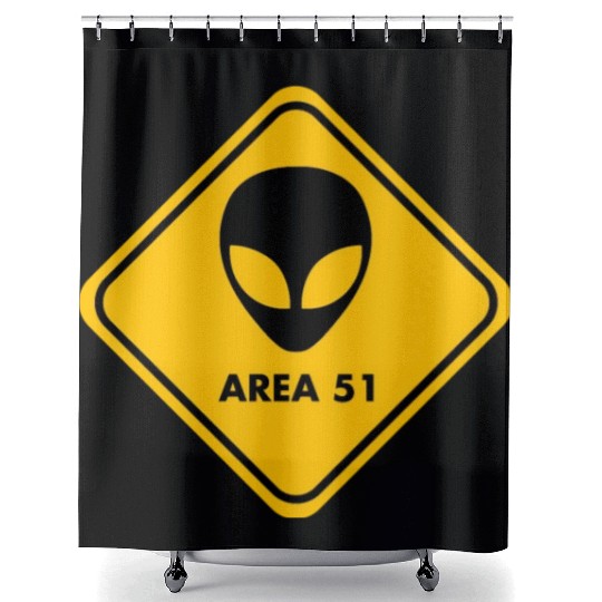 Area 51 Shower Curtains