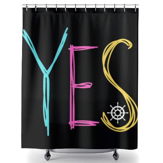 Yes - Classic Logo Shower Curtains