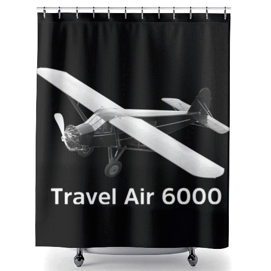 Travel Air Aircraft Shower Curtains