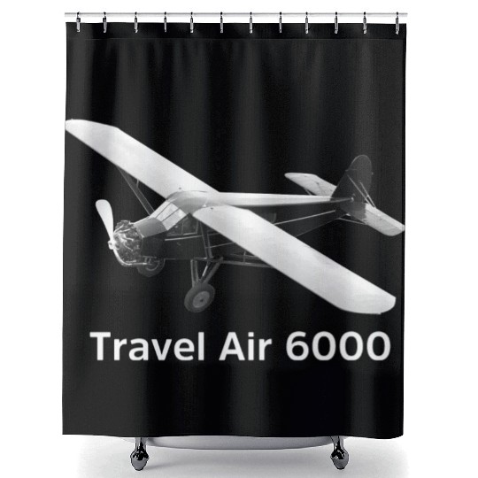 Travel Air Aircraft Shower Curtains