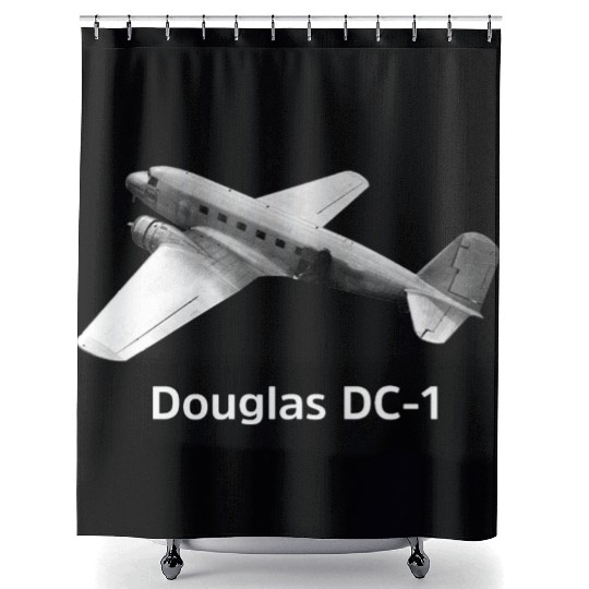 Douglas DC-1 Aircraft Shower Curtains