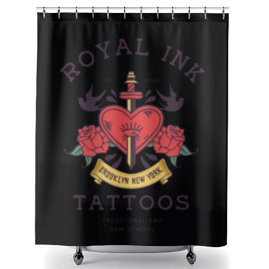 Royal Ink Legacy Shower Curtains