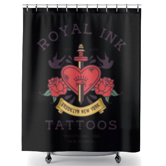 Royal Ink Legacy Shower Curtains