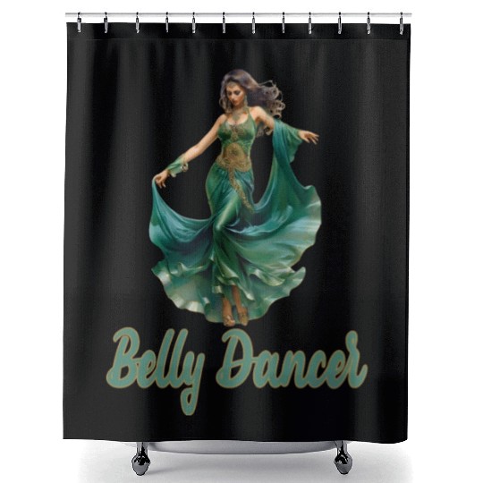 Belly Dancing Belly Dancer Belly Dance Classes Shower Curtains