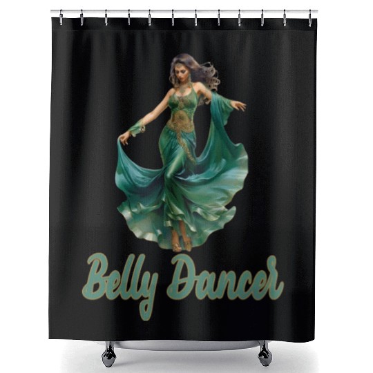Belly Dancing Belly Dancer Belly Dance Classes Shower Curtains