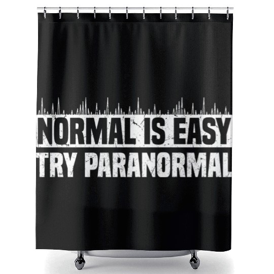 Gifts for Ghost Hunters | Paranormal Ghosts Shower Curtains