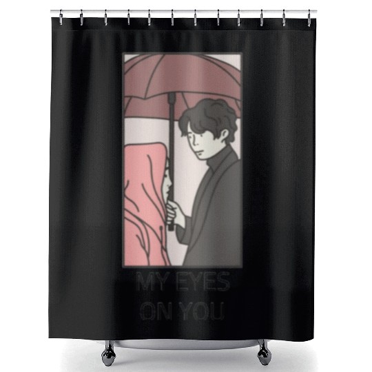 My Eyes On You Shower Curtains