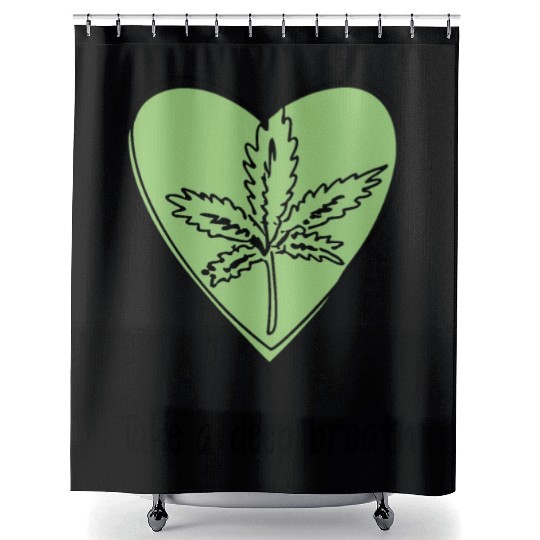 Take a deep breath | Breathe in style Shower Curtains