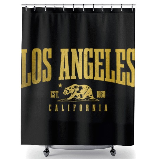 Los Angeles California LA Gift Shower Curtains