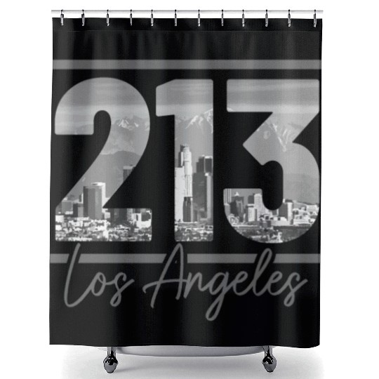 Los Angeles California LA Gift Shower Curtains