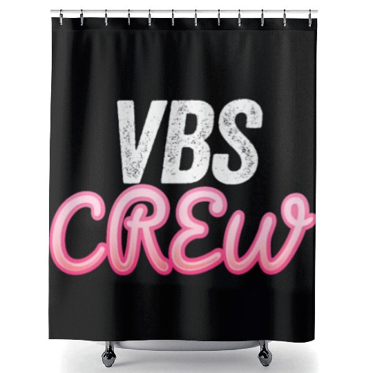 VBS Colorful Bible Vacation School Love Shower Curtains