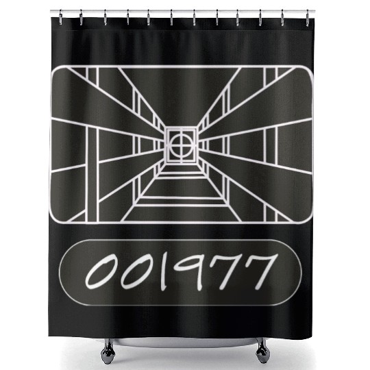 Stay On Target - 1977 Classic Shower Curtains