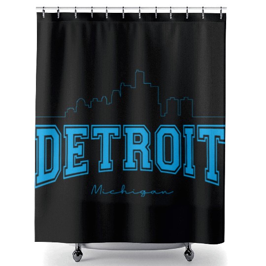 Detroit Shower Curtains