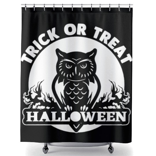 Trick Or Treat halloween Shower Curtains