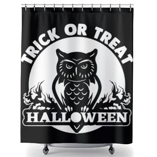 Trick Or Treat halloween Shower Curtains