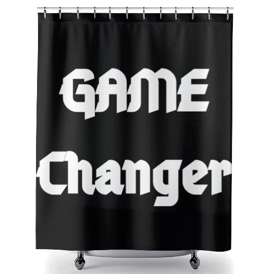The Game Changer - The Champion is You Shower Curtains