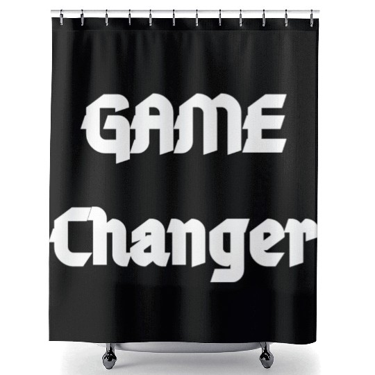 The Game Changer - The Champion is You Shower Curtains