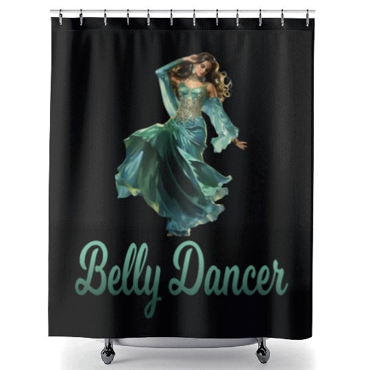 Belly Dancing Belly Dancer Belly Dance Classes Shower Curtains