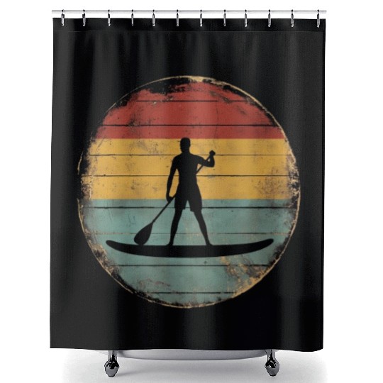 Standup Paddle Shower Curtains