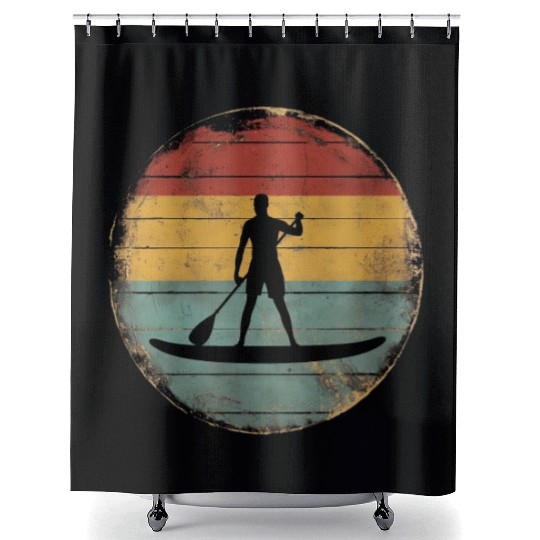 Standup Paddle Shower Curtains