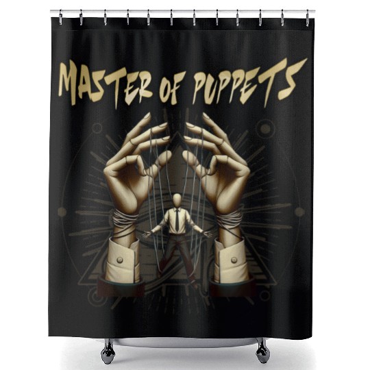 Gothic Puppets : Artistry Inspired Shower Curtains