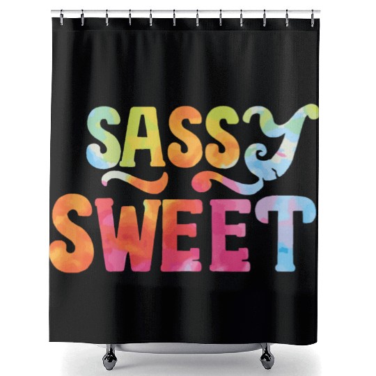 sassy sweet cool gift ,love boyfriends girlfriends Shower Curtains